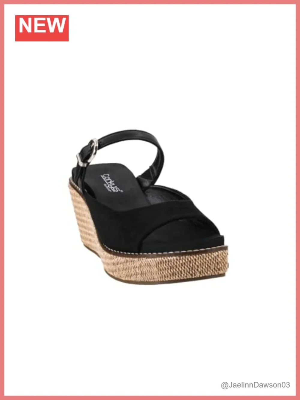 Women's Slip-On Wedge Sandals, 2.5